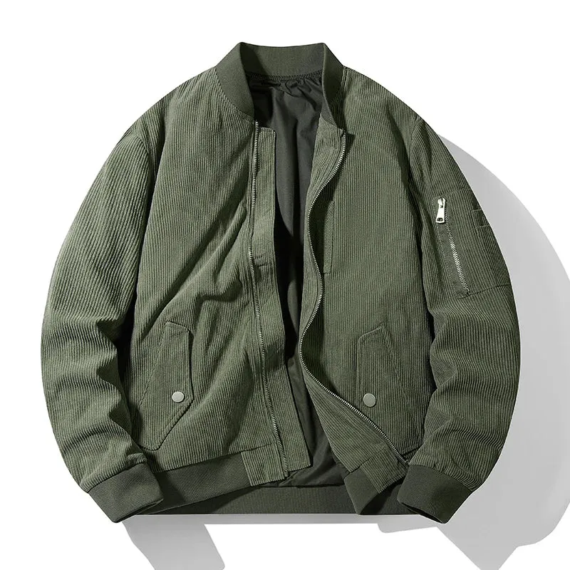 3Leaves Corduroy Bomber Jacket