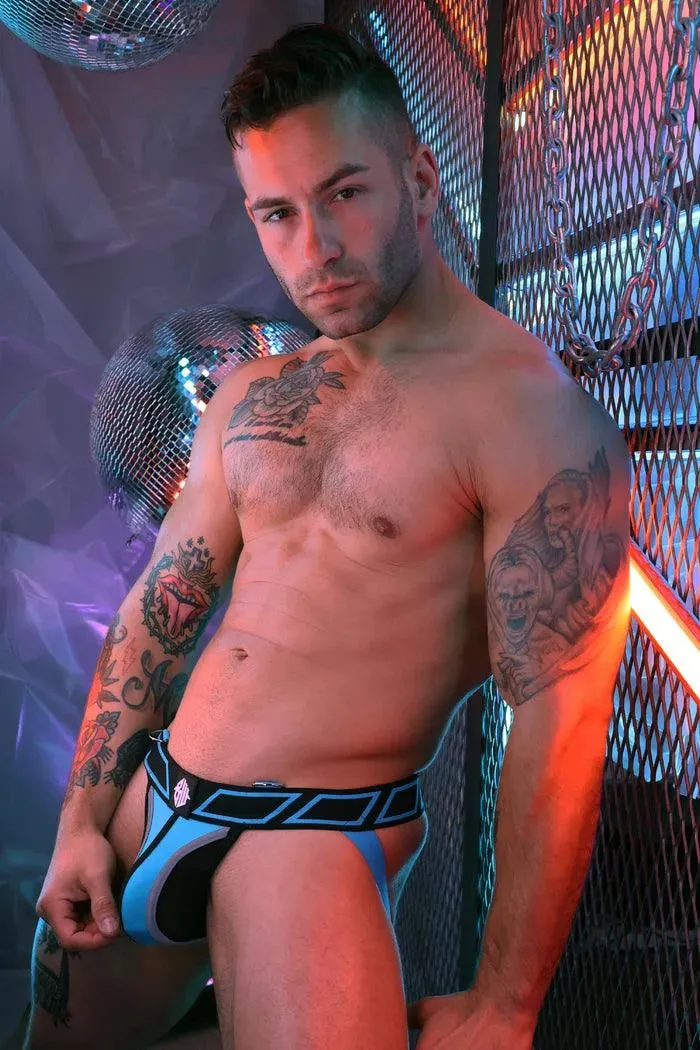 AKIRA JOCKSTRAP AQUA BLUE