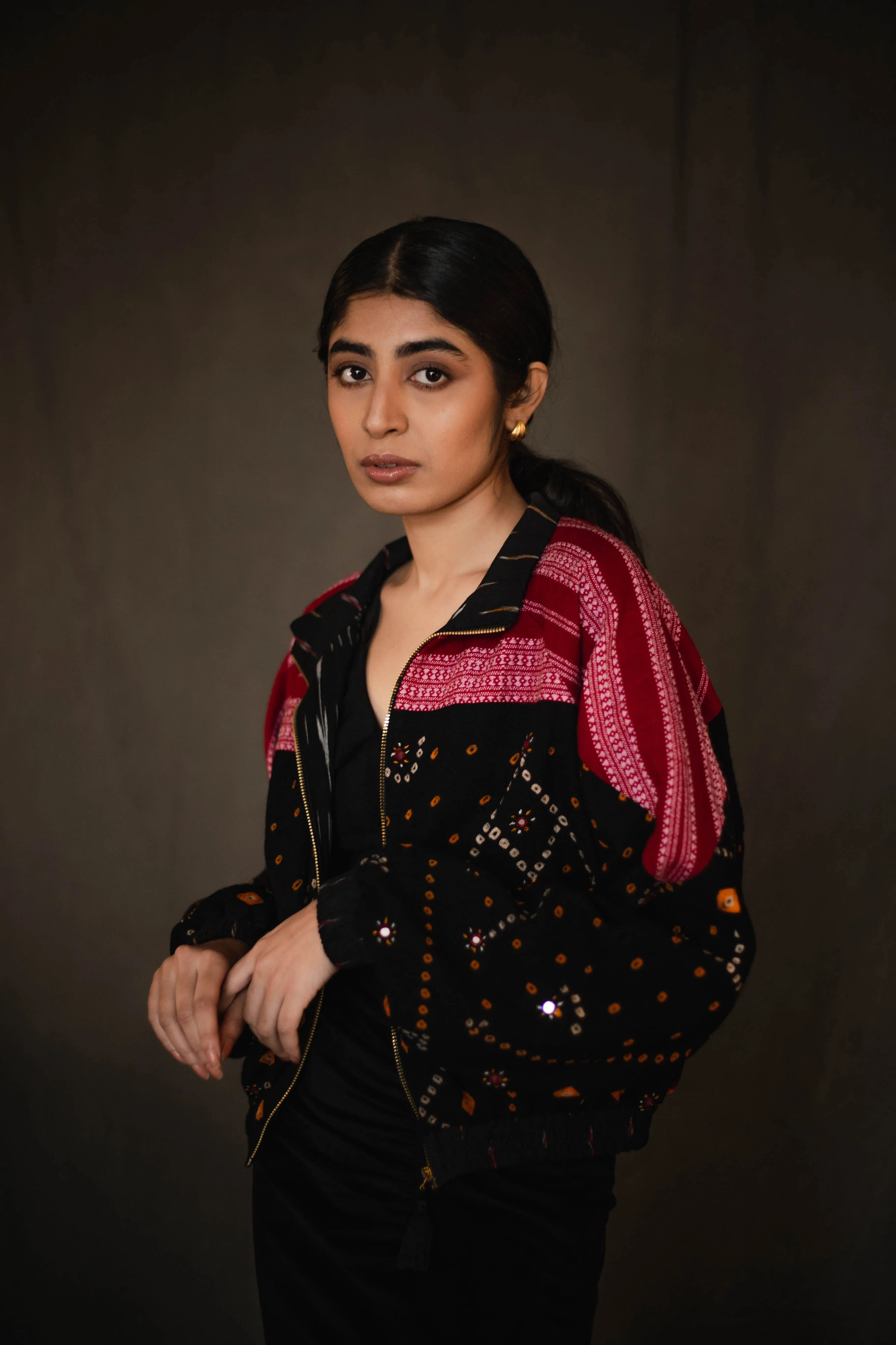 Bandhani Bomber