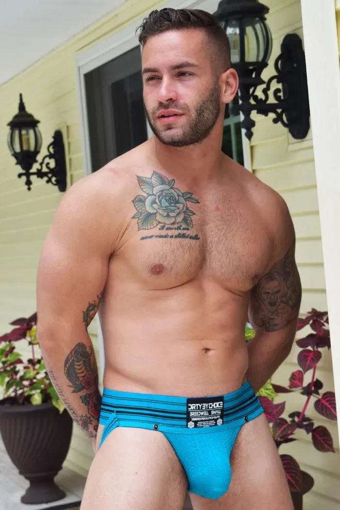 CUMDUMP JOCK - AQUA BLUE