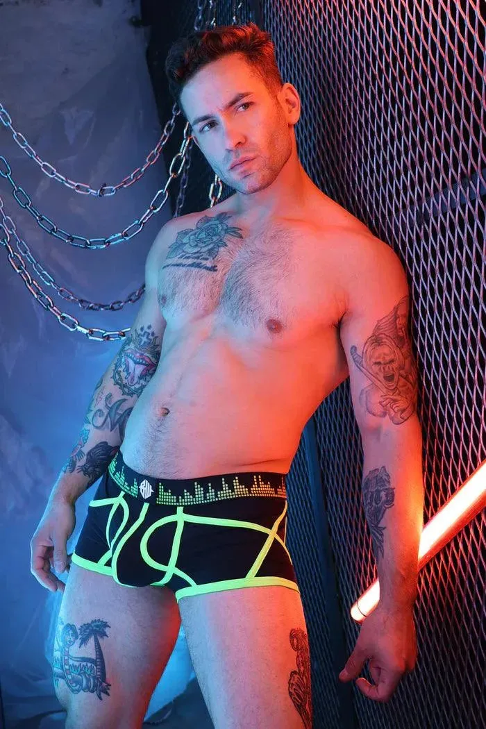 Equalizer Backless Brief NEON GREEN