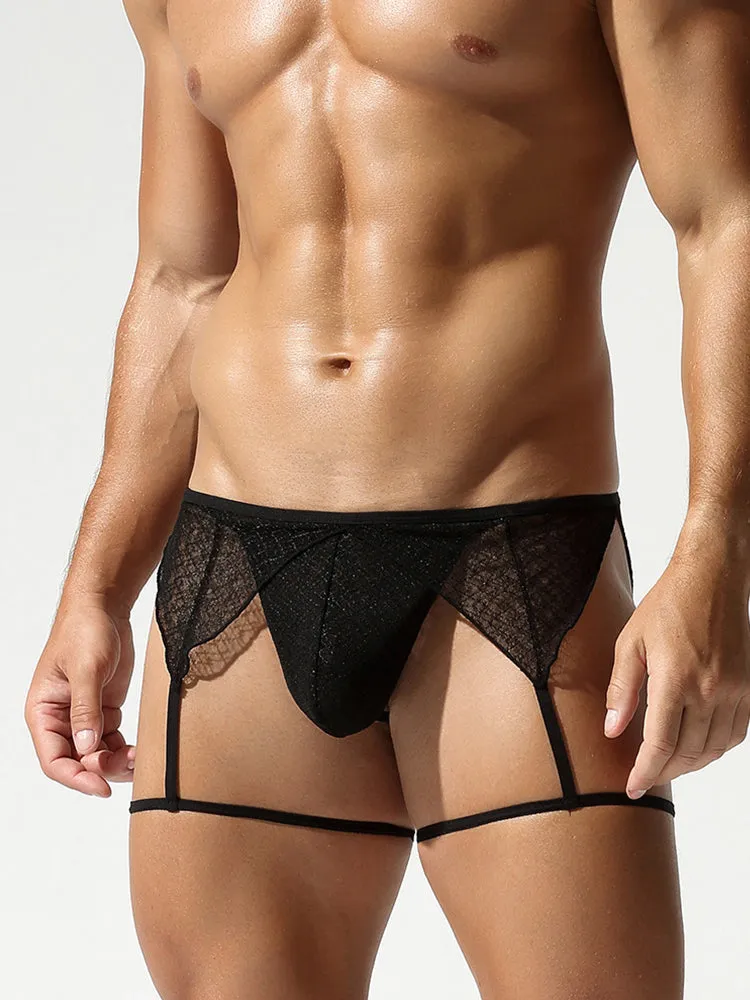 Men's Trendy Sexy Breathable String Set