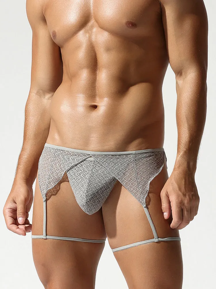 Men's Trendy Sexy Breathable String Set