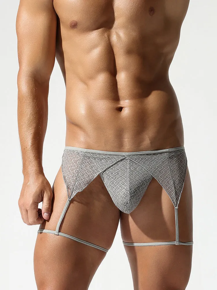 Men's Trendy Sexy Breathable String Set
