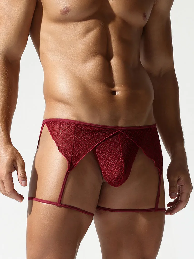 Men's Trendy Sexy Breathable String Set