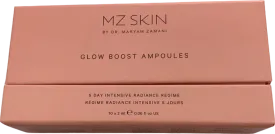 MZ Skin Glow Boost Ampoules 5 Day Intensive Radiance Regime 10x2ml