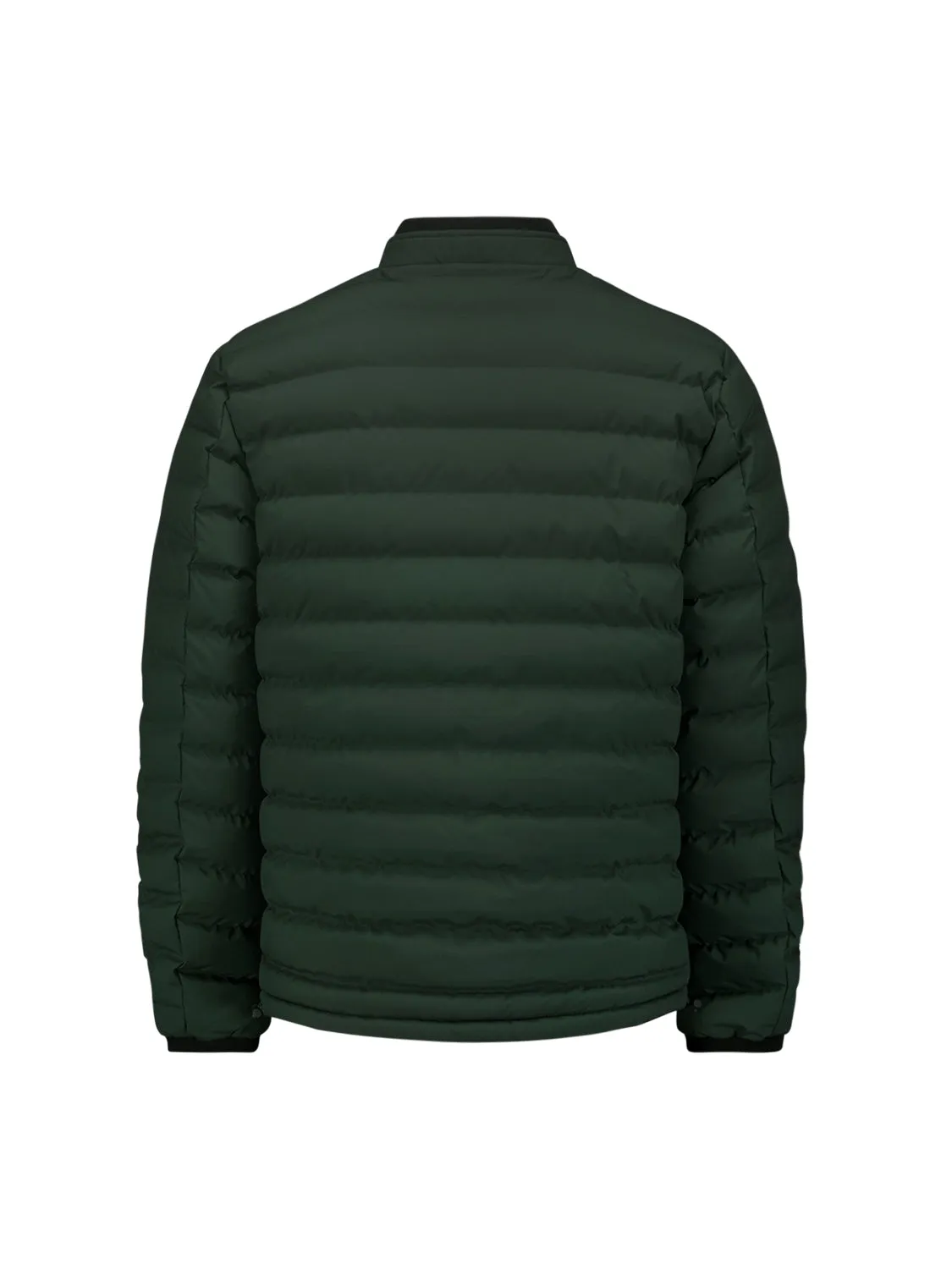 No Excess Padded Jacket: Short Fit - Dark Moss