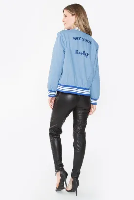 Not Your Baby Bomber Jacket