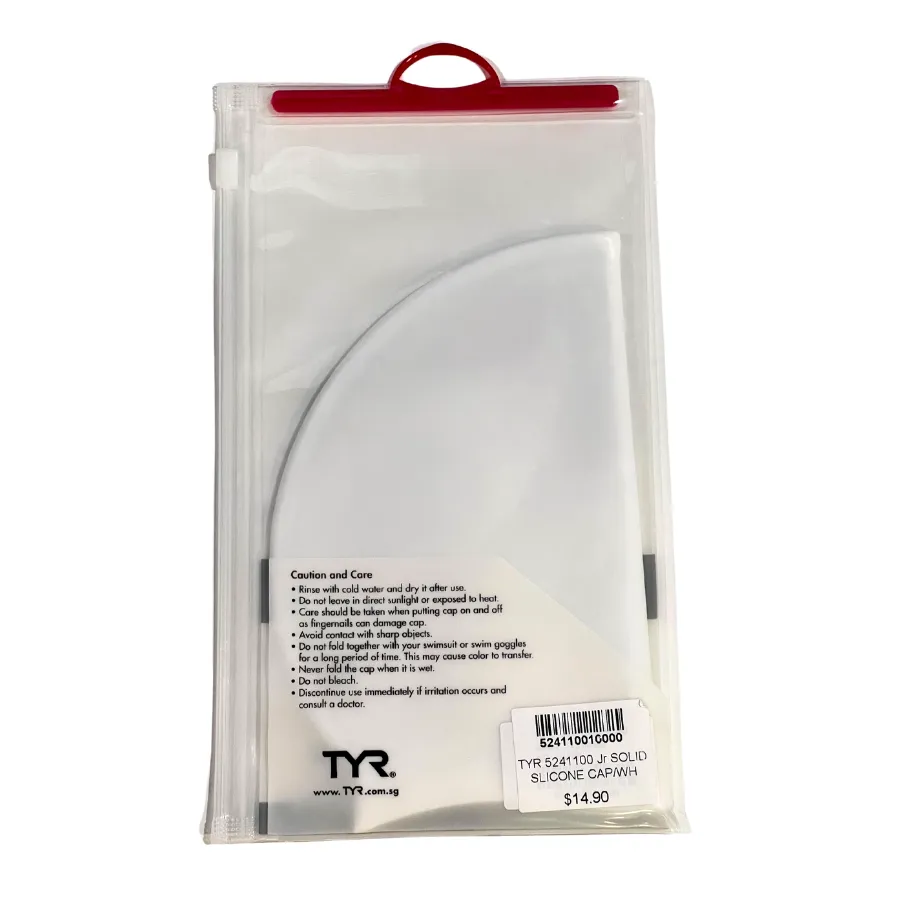 TYR 5241100 JR SOLID SILICONE CAP